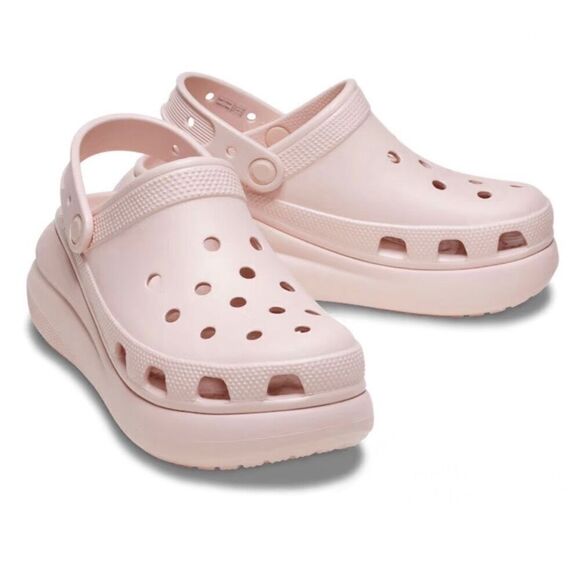 Crocs Unisex Quartz Classic Crush Chunky Platform Clog Mule Flat - Picture 1 of 8